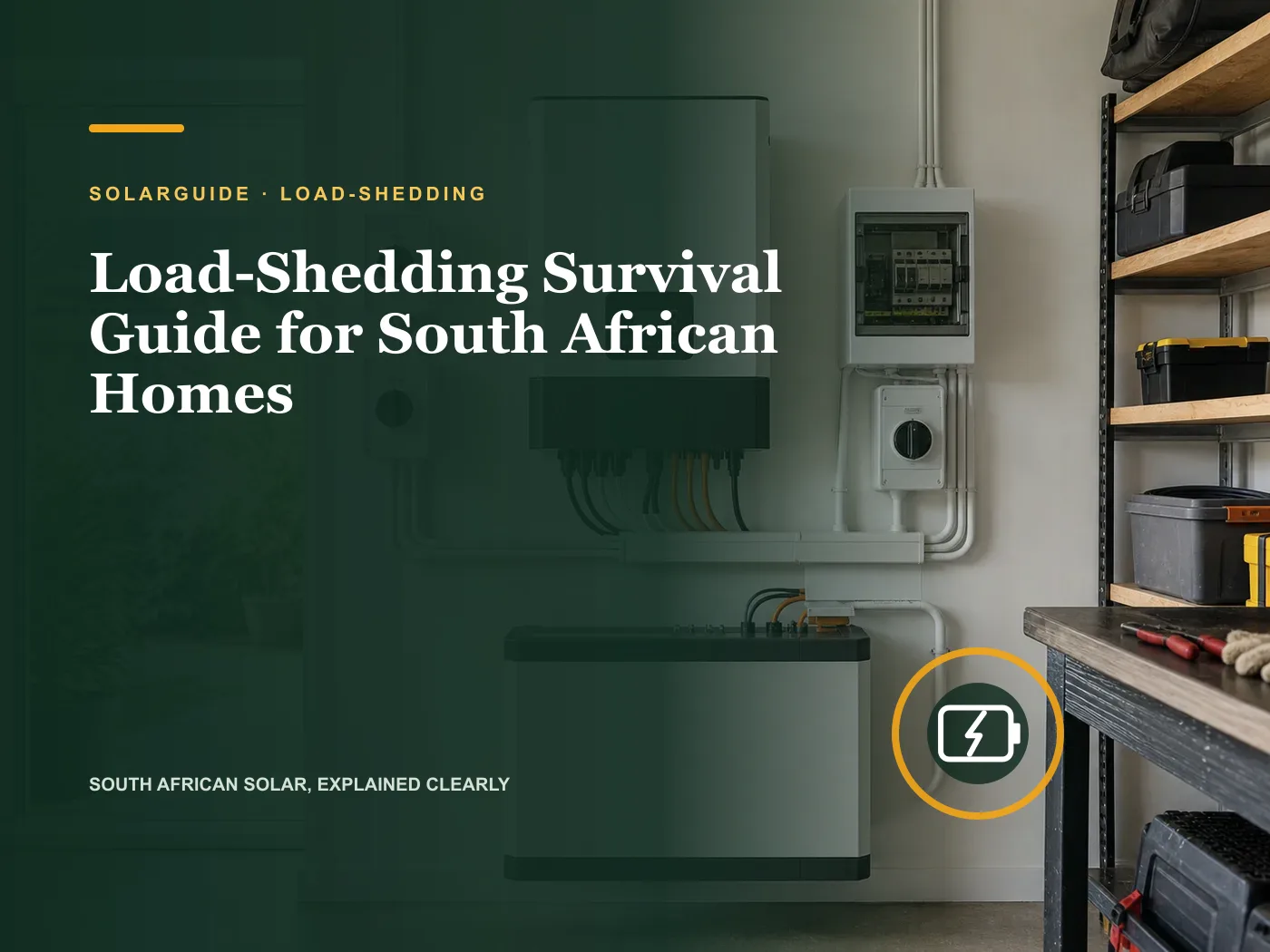 Load-Shedding Survival Guide for South African Homes